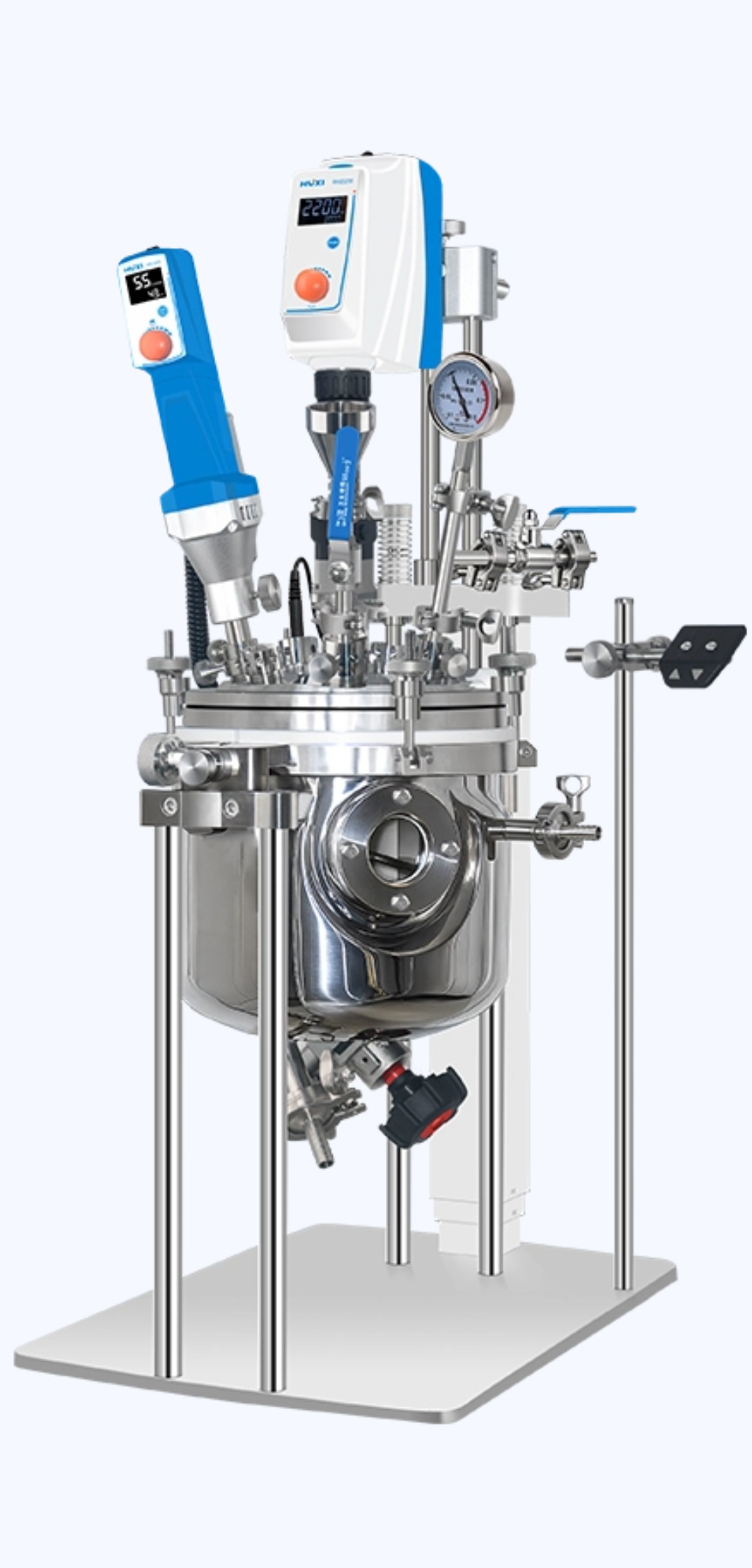 HR-5LAS实验室真空乳化反应釜